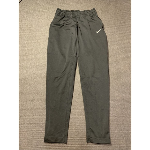 Nike Dri-Fit Soccer Pants Side Cuff Zippers Women's Medium Black 707349-010 - Picture 1 of 6